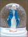 Boule de Noël Miraculeuse blanches et bleue